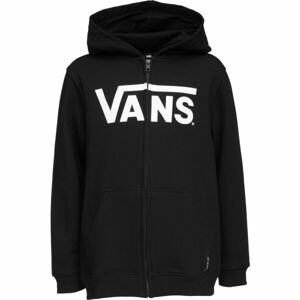 Vans CLASSIC VANS ZIP-B Dětská mikina, černá, velikost L