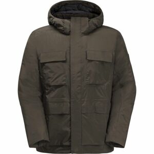 Jack Wolfskin TEXTOR UTILITY JKT M Pánská outdoorová bunda, khaki, veľkosť XL