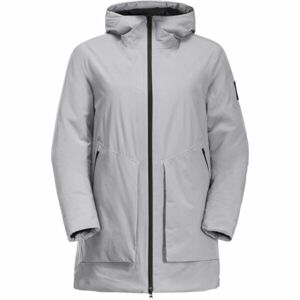 Jack Wolfskin LUISENPLATZ JKT W Dámská parka, bílá, velikost L