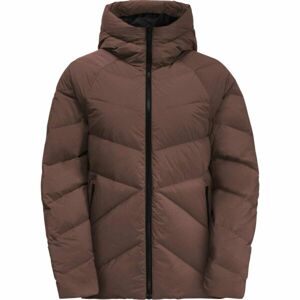 Jack Wolfskin MARIENPLATZ W Dámská péřová bunda, hnědá, velikost M