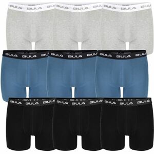 Bula 9 PK BOXER Pánské boxerky, černá, veľkosť L