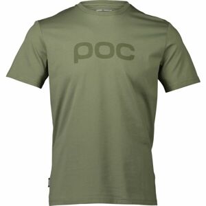 POC TEE Pánské triko, khaki, veľkosť 2XL