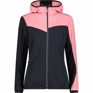 CMP WOMAN JACKET FIX HOOD Dámská bunda, černá, veľkosť 38