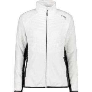 CMP WOMAN JACKET HYBRID Dámská hybridní bunda, bílá, velikost 38