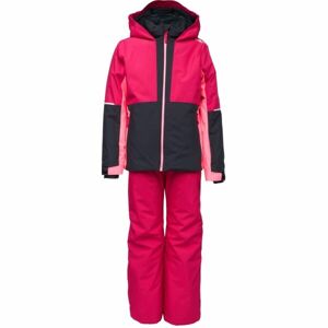 CMP KID G SET JACKET AND PANT Dívčí lyžařský komplet, růžová, velikost