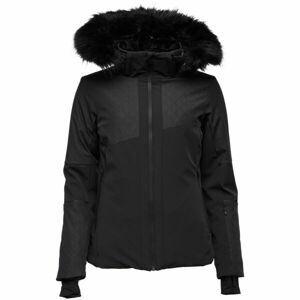 CMP WOMAN JACKET ZIP HOOD Dámská lyžařská bunda, černá, veľkosť 42