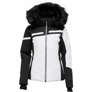 CMP WOMAN JACKET ZIP HOOD Dámská lyžařská bunda, bílá, veľkosť 40