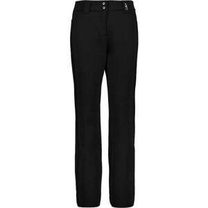 CMP WOMAN LONG PANT WITH INNER GAITER Dámské lyžařské kalhoty, černá, veľkosť 40