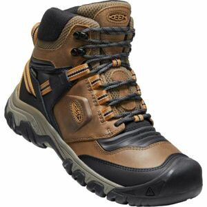 Keen RIDGE FLEX MID WP Pánská obuv, hnědá, veľkosť 46