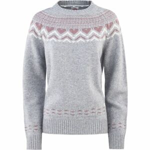 KARI TRAA SUNDVE KNIT Dámský vlněný svetr, šedá, veľkosť L
