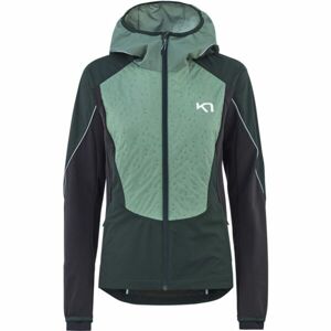 KARI TRAA TIRILL 2.0 Dámská sportovní bunda, zelená, velikost S