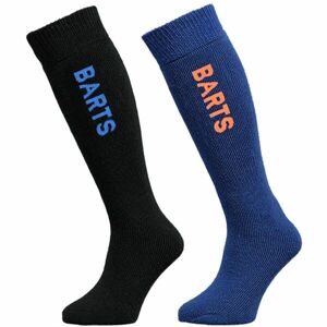 BARTS BASIC SOCK 2 PACK KIDS 2 páry dětských ponožek na lyže, černá, veľkosť 27-30