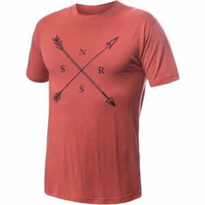 Sensor MERINO ACTIVE SNSR Pánské termo triko, oranžová, velikost XL