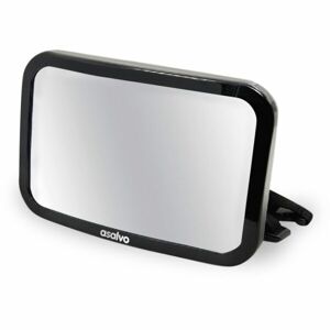 ASALVO REAR VIEW MIRROR Zpětné zrcátko, černá, velikost UNI
