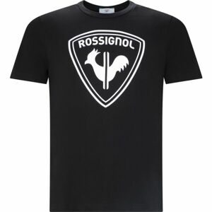 Rossignol LOGO ROSSI Tričko, černá, veľkosť L