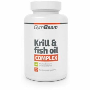 GymBeam KRILL & FISH OIL COMPLEX 90 CAPS Komplex z krilového a rybího oleje, , velikost UNI