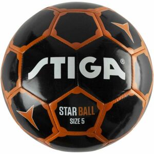 Stiga STAR SOCCER Míč, černá, velikost