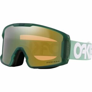 Oakley LINE MINER M Lyžařské brýle, světle zelená, veľkosť UNI