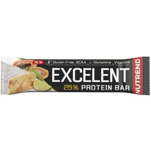 Nutrend EXCELENT 85 G LIMETKA + PAPÁJA Proteinová tyčinka, , velikost