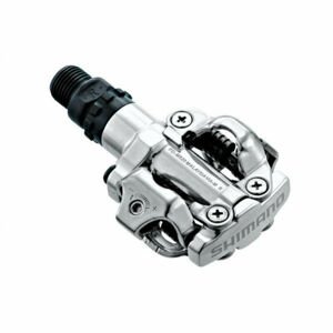 Shimano SPD M-520 Nášlapné pedály, stříbrná, velikost UNI