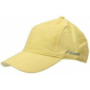 Finmark KIDS’ SUMMER CAP Letní dětská sportovní čepice, žlutá, velikost UNI
