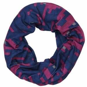 Finmark CHILDREN’S MULTIFUNCTIONAL SCARF Dětský multifunkční šátek, tmavě modrá, velikost UNI