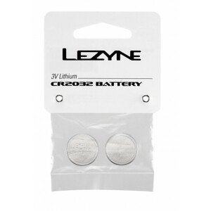 Lezyne 2032 BATERIE Plochá baterie, stříbrná, velikost NS