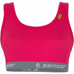 Sensor MERINO ACTIVE W Sportovní podprsenka, růžová, veľkosť XL