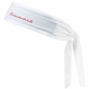 Finmark FUNCTIONAL HEADBAND Funkční čelenka, bílá, velikost UNI