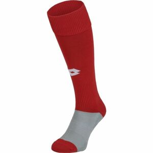 Lotto TRNG SOCK LONG Fotbalové štulpny, červená, velikost 45-46