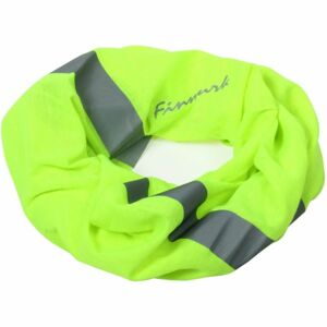 Finmark MULTIFUNCTIONAL SCARF Multifunkční šátek, reflexní neon, velikost UNI