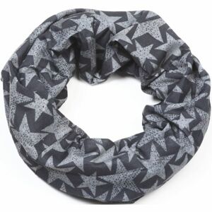 Finmark MULTIFUNCTIONAL SCARF Multifunkční šátek, tmavě šedá, velikost UNI