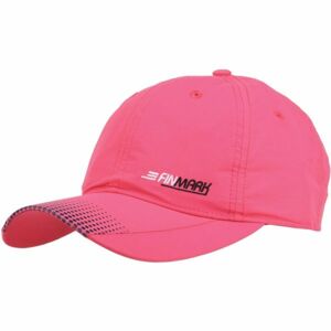Finmark SUMMER CAP Letní baseballová čepice, růžová, velikost UNI