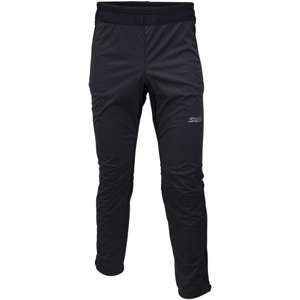 Swix CROSS Pánské softshellové kalhoty, černá, velikost XL