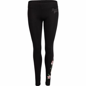 Russell Athletic FLORAL LEGGINGS Dámské legíny, černá, velikost