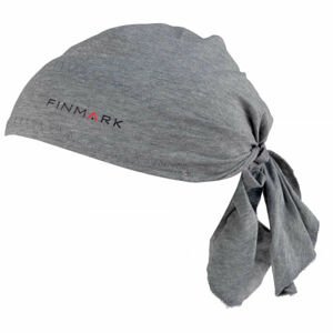 Finmark FS-019 Funkční trojcípý šátek, šedá, velikost