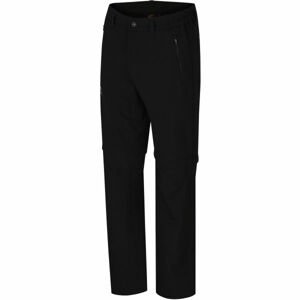 Hannah STRETCH Pánské odepínatelné kalhoty, černá, velikost XXL