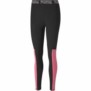 Puma LOGO ELASTIC 7/8 LEGGINGS Dámské sportovní legíny, černá, veľkosť M