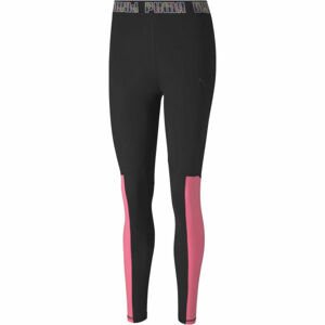 Puma LOGO ELASTIC 7/8 LEGGINGS Dámské sportovní legíny, černá, velikost