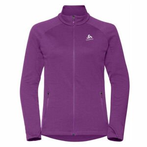 Odlo WOMEN'S MIDLAYER FULL ZIP PROITA Dámská mikina, fialová, veľkosť S