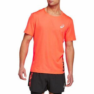 Asics FUTURE TOKYO VENTILATE SS TOP Pánské běžecké triko, oranžová, velikost XXL