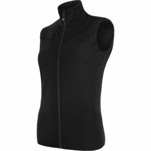 Sensor MERINO EXTREME Dámská vesta, černá, velikost