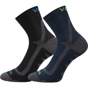 Voxx KRYPTOX 2PACK Ponožky, černá, velikost 23/25