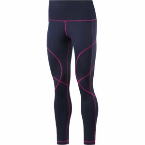 Reebok WOR MYT STITCH TIGHT Dámské legíny, tmavě modrá, velikost S