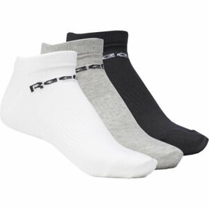 Reebok ACT CORE LOW CUT SOCK 3P Unisex ponožky, černá, velikost M