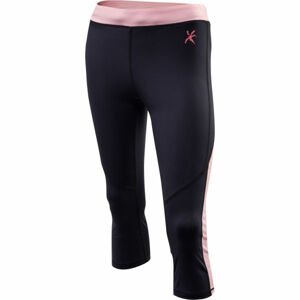 Klimatex LOARI Dámské 3/4 legíny, černá, velikost XL