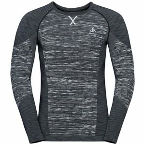 Odlo BL TOP CREW NECK L/S BLACKCOMB ECO Funkční tričko, šedá, velikost