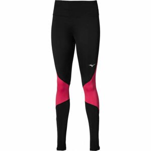 Mizuno WARMALITE TIGHT Dámské zateplené elastické kalhoty, černá, velikost XL