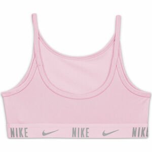 Nike TROPHY BRA G Dívčí sportovní podprsenka, růžová, velikost XL