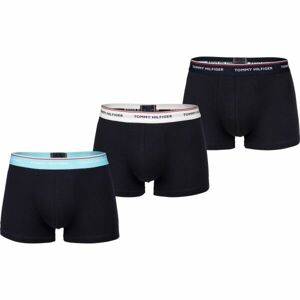 Tommy Hilfiger 3P WB TRUNK Pánské boxerky, černá, velikost M